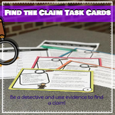 Find the Claim! Task Cards