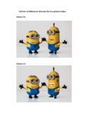 Find the Differences: Minions