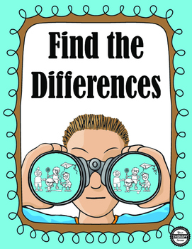 Preview of Find the Differences - Visual Perceptual Activity