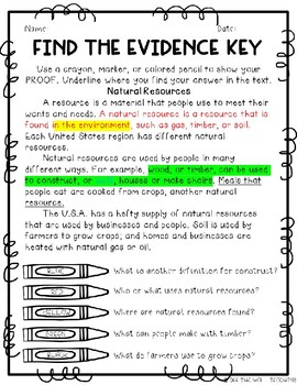 find the evidence 4th grade texas history edition by off