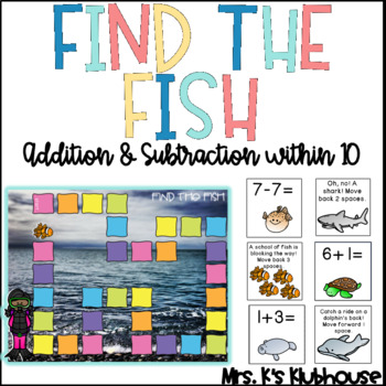 FISHING GAME ADDITION, MOTIVATION GAME FOR LESSON PLAN