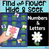 Find the Flower Hide and Seek Pocket Chart Circle Time Gam
