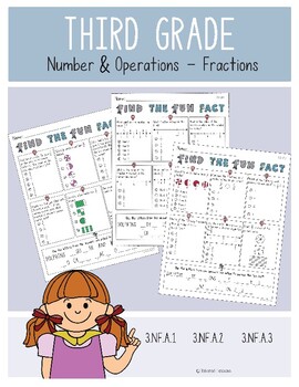Preview of Find the Fun Fact: Number and Operations - Fractions