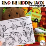 Find the Hidden Tacos coloring page