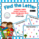 Find the Letter BOOM CARDS Letter Identification A-Z
