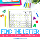 Find the Letter: Letter Recognition Worksheets