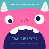 Find the Letter: Letter Recognition Worksheets