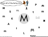 Find the Letter...M to Z
