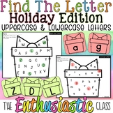 Find the Letter: Upper & Lowercase Letters-Holiday Edition