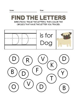 Find the Letters by Nadia and Nina's K-6 Interactive Activities | TPT