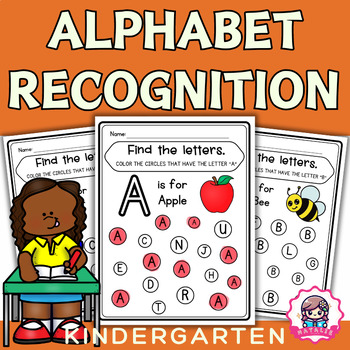 Preview of Find the Letters | Letter Recognition | Alphabet learning ABC | Kindergarten