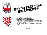 Find the Lovebug - Wonders Sight Words