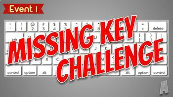 Preview of Find the Missing Key Challenge - ActivBoard Activity