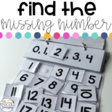 Find the Missing Number 3 Adapted Books: Numbers 1-50