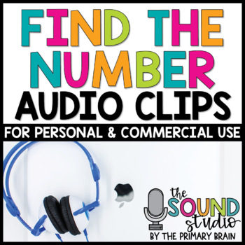 Preview of Find the Number Audio Clips for Digital Resources