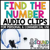Find the Number Audio Clips for Digital Resources