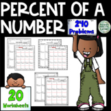 Find the Percent of a number - PRINT and DIGITAL