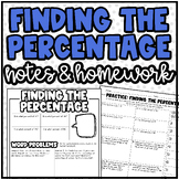 Find the Percentage | Notes & Homework or Practice