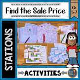 Find the Sale Prices Math Stations