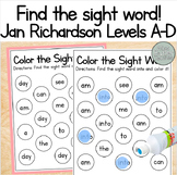 Find the Sight Word Bingo Dauber Worksheets! Jan Richardso