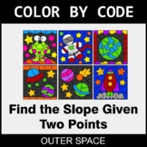 Find the Slope Given Two Points - Color by Code / Coloring