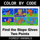 Find the Slope Given Two Points - Coloring Worksheets | Co