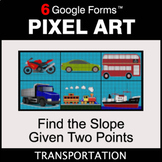 Find the Slope Given Two Points - Pixel Art Math | Google Forms