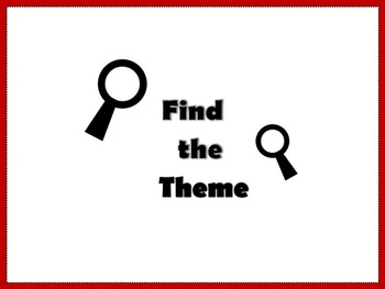 Preview of Find the Theme