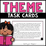 Theme Task Cards with Short Passages