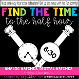 Find the Time: to the Half Hour