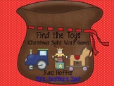 Find the Toys {Christmas Sight Word Game}