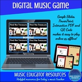 Find the Treasure | Treble and Bass Notes Digital Game BUNDLE