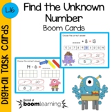 Find the Unknown Number Boom Cards - Digital Task Cards