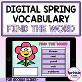 Find the Word Digital Spring Vocabulary Activity