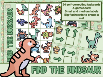 Preview of Find the dinosaur - Coding