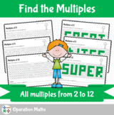 Multiples: Find the Multiples!