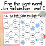 Find the sight word Bingo dauber worksheets! Jan Richardso