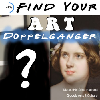 Preview of Find your Art Doppelganger - Distance Learning Activity