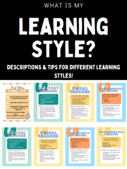 Preview of Find your Learning Style! - Kinesthetic Learner