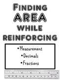Finding AREA through measurment