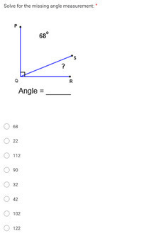 Preview of Finding Angle Measurements - Part #1