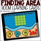 Finding Area Activity | BOOM Cards | Geometry
