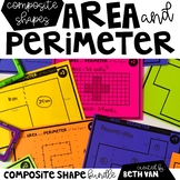 Finding Area and Perimeter of Complex Shapes