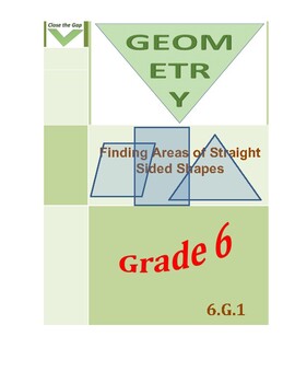 Preview of Finding Areas of Straight Sided Shapes