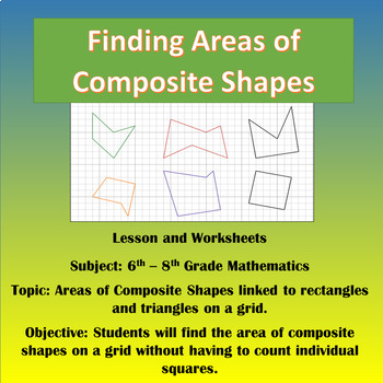 Preview of Finding Areas of Composite Shapes
