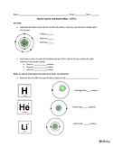Finding Atomic Number and Atomic Mass Notes