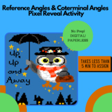 Finding Coterminal Angles and Reference Angles -- DIGITAL PIXELS