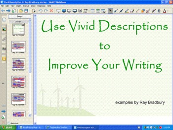 Preview of Finding & Creating Vivid Descriptions
