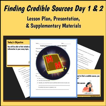 Preview of Finding Credible Sources Days 1 & 2