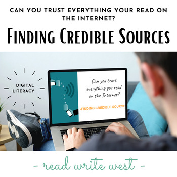 Preview of Finding Credible Sources on the Internet- Slides & Activity for Google Drive